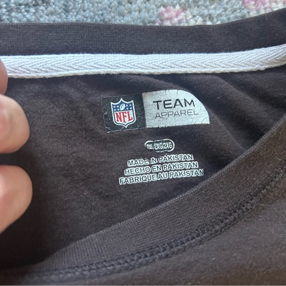 Cleveland Browns NFL Team Apparel Brown Long Sleeve Shirt 2XL - Picture 3 of 3